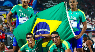 Brasil vence repescagem e classifica revezamento 4x400 a Paris