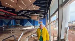 Dono da Havan mostra como ficou interior da loja devastada em Lajeado (RS); veja vídeo