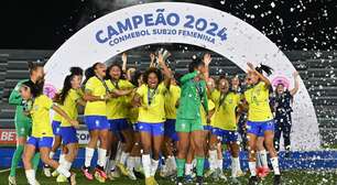 Seleção Brasileira celebra o Sul-Americano Sub-20 feminino