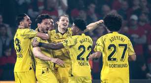 Borussia Dortmund tem grande atuação defensiva, elimina o PSG e volta a Wembley após 11 anos