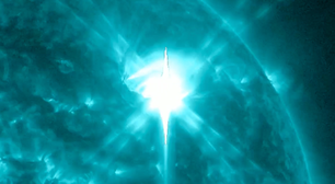 Sonda da NASA flagra nova explosão solar de alta intensidade