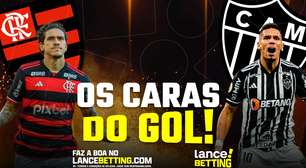 Responsáveis pelo gol! Com R$100, você fatura R$579 se Pedro e Paulinho marcarem na Libertadores