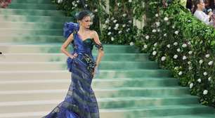 Zendaya lidera looks com tema "Jardim do Tempo" no Met Gala