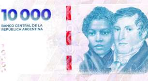 Banco Central da Argentina coloca em circulação nova nota de 10 mil pesos