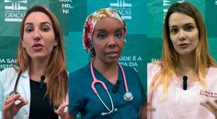 Ex-BBBs Marcela, Thelminha e Amanda vão a hospital no Rio Grande do Sul para atender vítimas