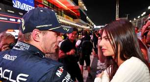 F1: Namorada de Verstappen quase registra toque de Perez na largada