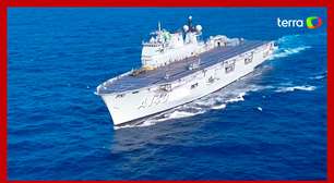 Marinha envia maior navio de guerra da América do Sul para o Rio Grande do Sul