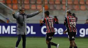 Zubeldía celebra nova vitória, mas liga alerta com lesões no São Paulo