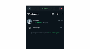 WhatsApp Beta testa novo menu suspenso em ligações de voz