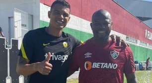 Marcão celebra volta do amigo Thiago Silva ao Fluminense: 'Desfilar categoria'