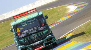 Líder da Copa Truck, Felipe Giaffone é o quarto colocado em treinos da Copa Truck em Londrina
