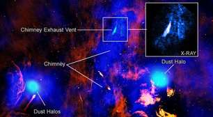 Sagitário A*: buraco negro da Via Láctea tem "chaminé" de gás