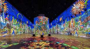 Exposição imersiva em São Paulo projeta obras de Klimt e Gaudí