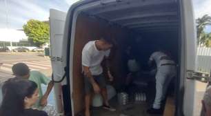 Ex-Palmeiras doa 3 mil fardos de água para o Rio Grande do Sul