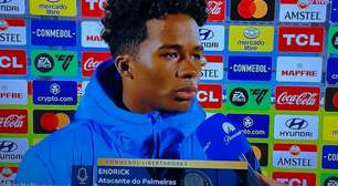 Endrick revela motivo de comemoração que gerou confusão na Libertadores
