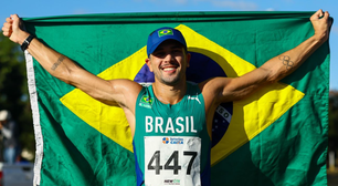 Matheus Correa é campeão da marcha atlética no Ibero-Americano