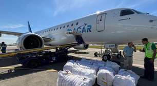 Avião de Leila com doações para vítimas das enchentes no RS tem voo adiado por mau tempo