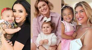 Dia das Mães: Veja 6 famosas que encantam a web com seus filhos