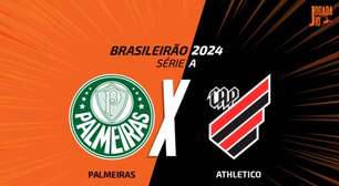 Palmeiras x Athletico-PR, AO VIVO, com a Voz do Esporte, às 14h30