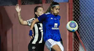 Cruzeiro derrota o Botafogo e entra no G-8 do Brasileiro Feminino