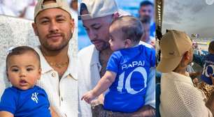 Beleza da filha de Neymar e Bruna Biancardi surpreende em jogo que tornou Al-Hilal campeão saudita: 'Parece uma boneca'
