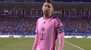 Vídeo: Messi perde a paciência e detona nova lei 'anticera' após punição na MLS