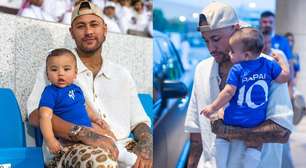 Pai babão! Após vitória do Al-Hilal, Neymar compartilha foto fofa com Mavie nas redes