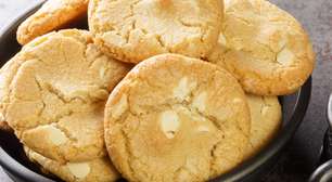 Cookie de aveia e chocolate branco: receita para quem não quer sair da dieta