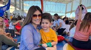 Mulher de Zé Vaqueiro revela susto com filho de 3 anos: 'Livramento'