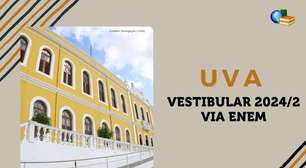 UVA 2024/2: inscrição do vestibular via Enem está aberta