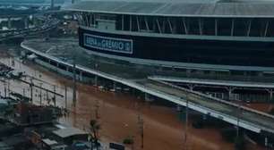 Vídeo mostra loja do Grêmio completamente saqueada após enchente