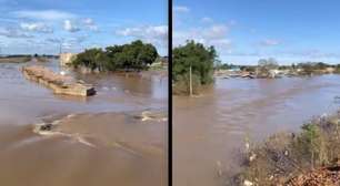 Atenção Mathias Velho! Vídeo mostra água retornando ao bairro nesta terça-feira em Canoas