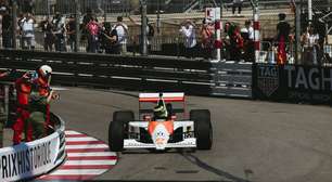 GP Histórico de Mônaco homenageia Ayrton Senna com carros do tricampeão na pista
