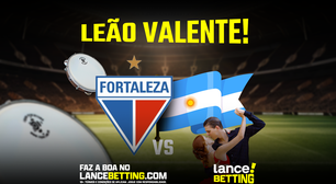 É o Laion! Veja o retrospecto de jogos entre Fortaleza x times argentinos