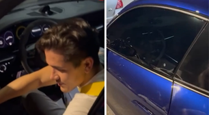Vídeo mostra motorista de Porsche 'falando enrolado' momentos antes de acidente em SP