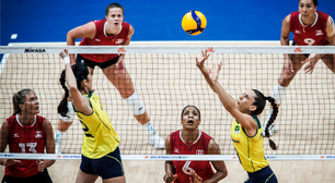 Brasil vence Canadá na estreia a VNL no Maracanãzinho