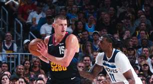 Show de Jokic e Jalen Brunson marcam noite dos playoffs da NBA