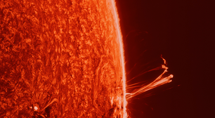 Destaque da NASA: mancha solar gigante é foto astronômica do dia