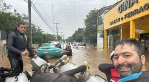 Vice do Inter ajuda em resgates no Rio Grande do Sul
