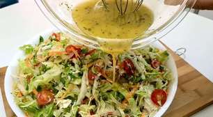 Molho de salada perfeito que você vai querer fazer todos os dias