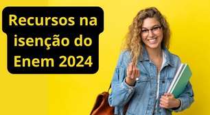 Enem 2024: hoje (17) é o último para enviar recursos na isenção de taxa