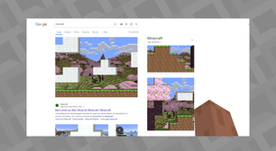 15 anos de Minecraft | Google adiciona easter egg na busca