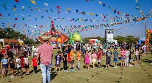 Festa Julina do Família no Parque reúne comidas típicas com os brinquedos infláveis favoritos das crianças