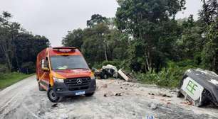 Grave acidente deixa um morto e outro ferido no Litoral do Paraná
