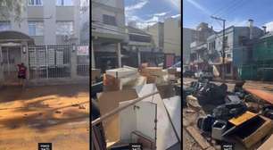 Vídeo: Reportagem do PortoAlegre24Horas mostra como está a avenida Getúlio Vargas após a enchente