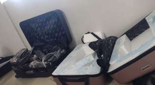 Três passageiros são presos com 70 kg de maconha escondida em malas na rodoviária de Curitiba