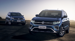Mudanças visuais deixaram o Volkswagen T-Cross "mais alto"