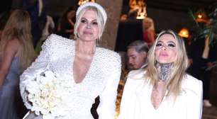 Monique Evans exibe bastidores de lua de mel com a esposa no Copacabana Palace