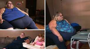 Quilos Mortais: Nicole chegou aos 310 quilos