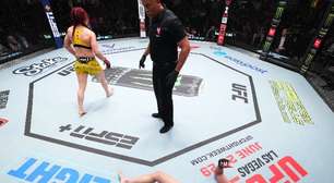 Rival de Ariane Sorriso detona brasileira por não seguir no combate após cabeçada ilegal no UFC Vegas 92
